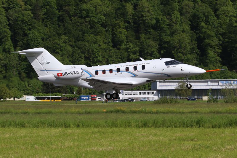 Pilatus PC-24 maiden flight